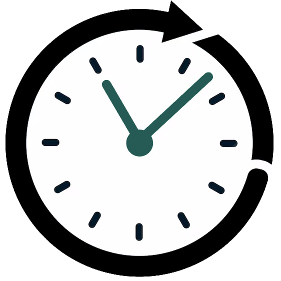 une horloge